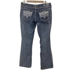 Series 31 Jeans ‎ Sophia Western Festival Casual Bootcut Boho Embellished  15